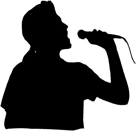 Free Singer Silhouette Cliparts, Download Free Singer Silhouette ...