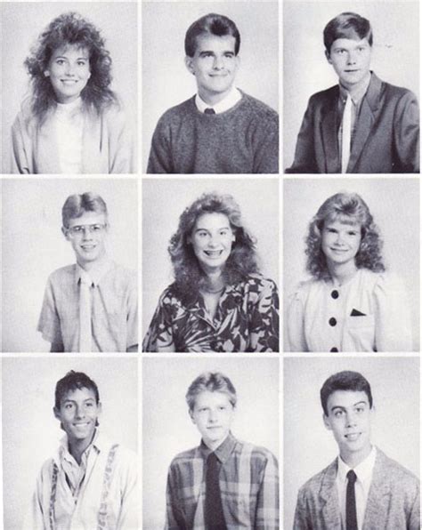 1980s Yearbook Pictures | Like Totally 80s