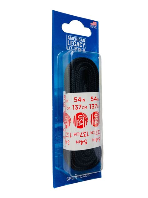 American Legacy ® Ultra Athletic Round Laces | Black – HickoryBrands