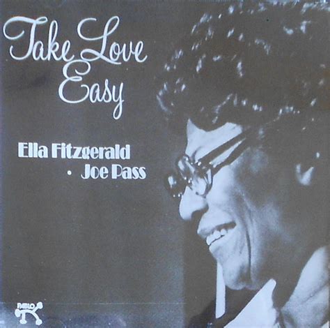 Joe Pass · Ella Fitzgerald – A Man And His Guitar - Take Love Easy (CD) - Discogs