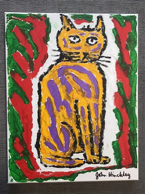 John Hinckley on Twitter: "My original CAT painting just listed on Ebay ...