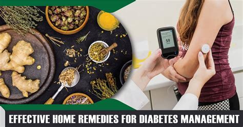 Effective Home Remedies for Diabetes Management