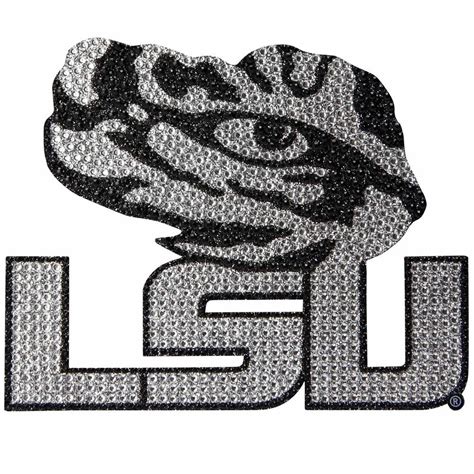 LSU Tigers Bling Emblem Car Decal | Bling emblem, Lsu tigers, Lsu