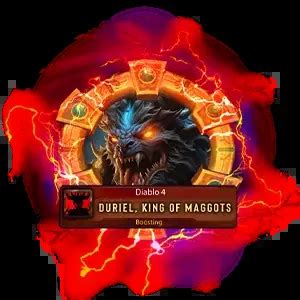 Diablo 4 Duriel King Of Maggots Kill — Buy D4 Carry Boosting Service ...