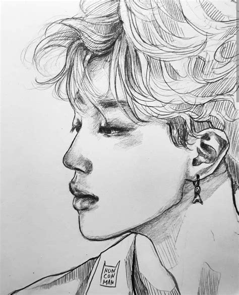 jimin Jimin Fanart, Kpop Fanart, Kpop Drawings, Art Drawings Sketches ...