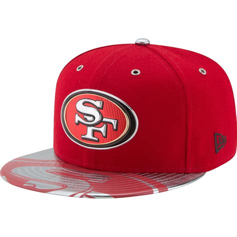 New Era San Francisco 49ers Scarlet NFL Spotlight 59FIFTY Fitted Hat