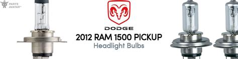 2012 Dodge Ram 1500 Headlight Bulbs - PartsAvatar