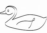 Drawing duck Swimming In The pond Coloring Page  Free Printable sketch template