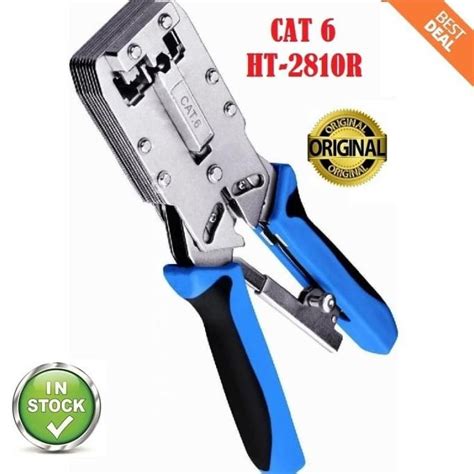 Jual Crimping Tool Cat 6 - Cat6 HT 2810R - Tang Crimping Tool Cat 6 ...