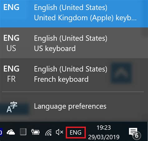 Keyboard language shortcut windows 10 - holftrend