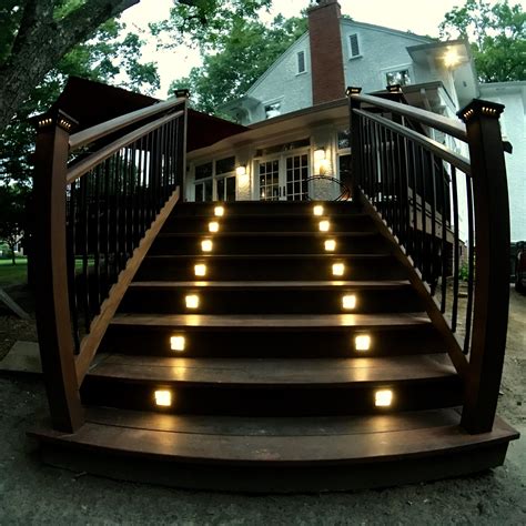 Moab Recessed LED Riser Light by Highpoint Deck Lighting | Step lighting outdoor, Deck lighting ...