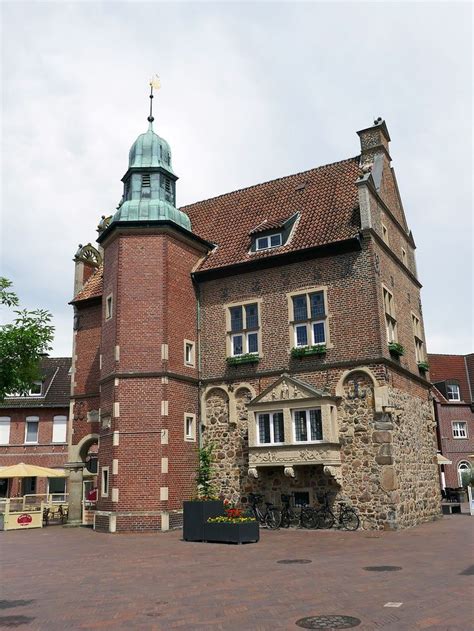 Germany, Meppen, Town Hall, Old Town, Facade #germany, #meppen, # ...