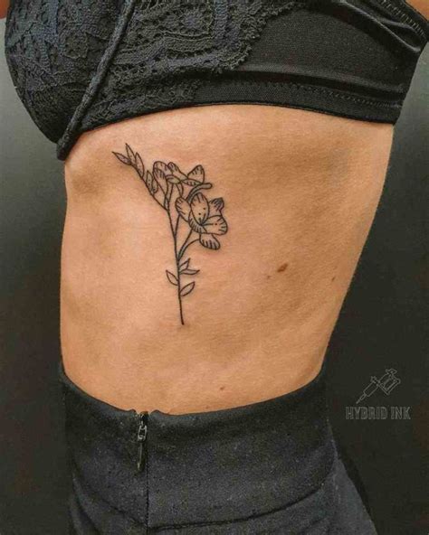 20+ Beautiful Freesia Flower Tattoo Ideas For Females – EntertainmentMesh