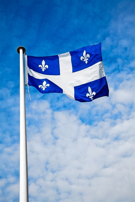 Free photo: Quebec Flag - Wind, Proud, Navy - Free Download - Jooinn