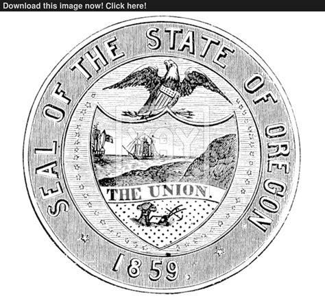 Oregon State Seal Vector at Vectorified.com | Collection of Oregon ...