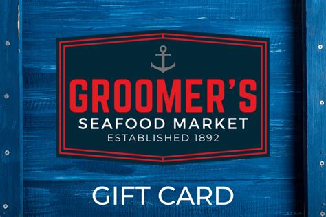 Groomer's Gift Card $50 - Groomer's Seafood