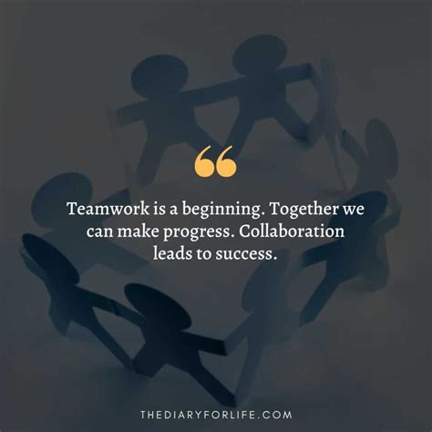 Teamwork Leads To Success Quotes