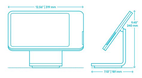 Square Stand Dimensions & Drawings | Dimensions.com