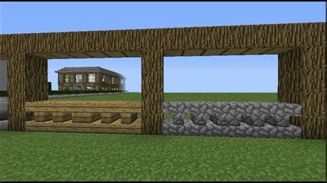 Minecraft: Creative Tips & Tricks - Number 6 - Balcony Railing (etc ...