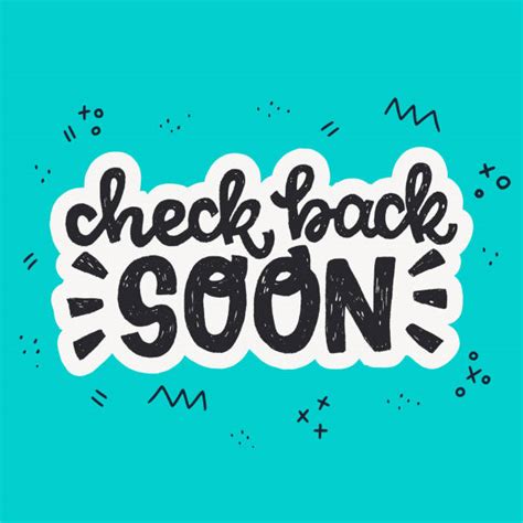 Best Be Back Soon Sign Illustrations, Royalty-Free Vector Graphics & Clip Art - iStock