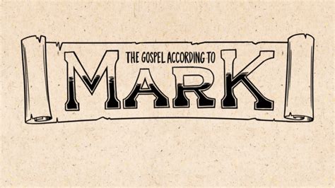 Gospel of Mark Overview Summary [Videos] Structure, Themes