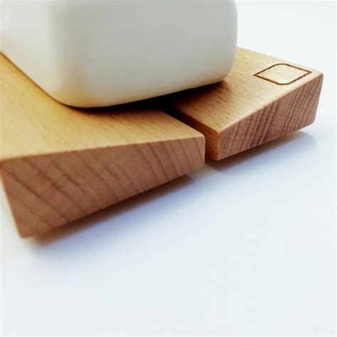 handmade wooden soap dish - Pureshop