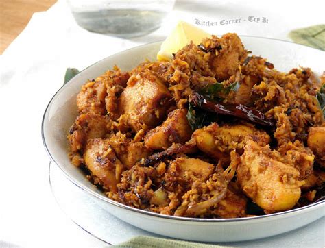 Irachi Peera/ Spicy Chicken with Shredded Coconut