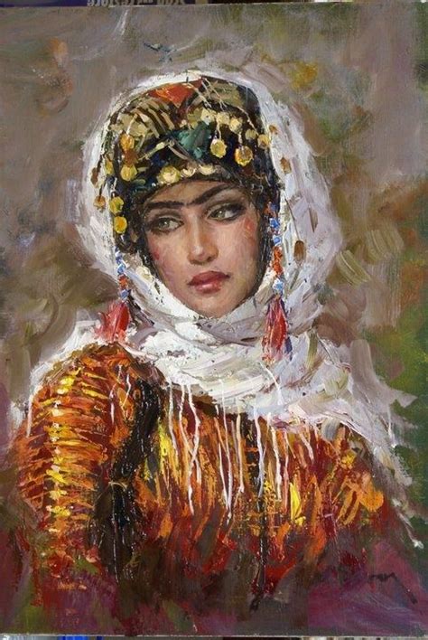 Woman Painting, Art Painting, Staircase Art, Tableaux Vivants, Arabian Art, Eastern Art, Turkish ...