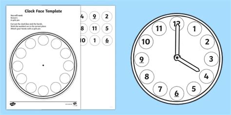 Interactive Clock Face - KS1 (teacher made) - Twinkl