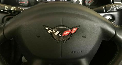 New Product - 1997-2004 C5 Corvette Steering Wheel Decal Emblem 3D ...