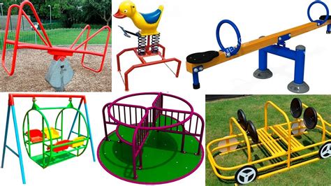 Metal playground equipment design ideas 2 - YouTube