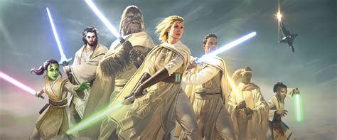 The High Republic On-Screen Future Teased by Kathleen Kennedy in New Art Book - Star Wars News Net