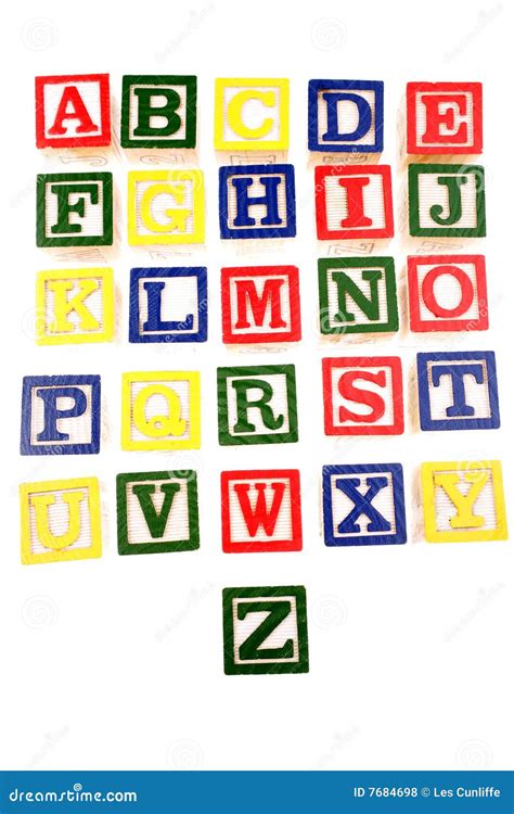 Alphabet Learning Blocks Royalty Free Stock Photos - Image: 7684698