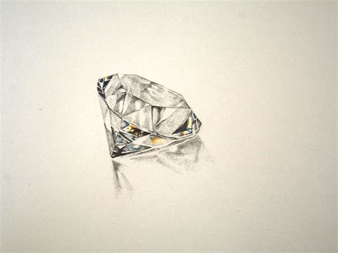 Diamond drawing by AntoniaH on Dribbble