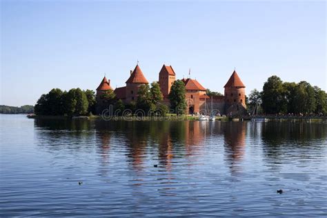 Trakai Island Castle In Lithuania Stock Photo - Image of europe, trakai: 156543766