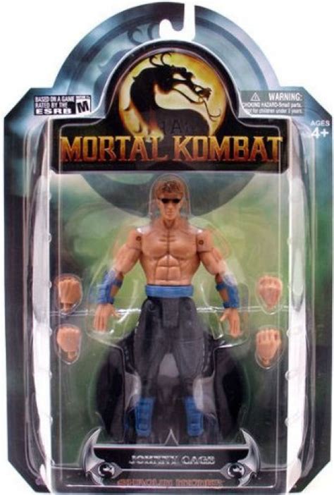 Mortal Kombat Shaolin Monks Series 3 Johnny Cage Action Figure Jazwares - ToyWiz