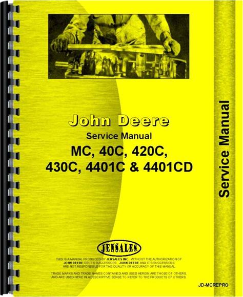 John Deere 420 Crawler Service Manual