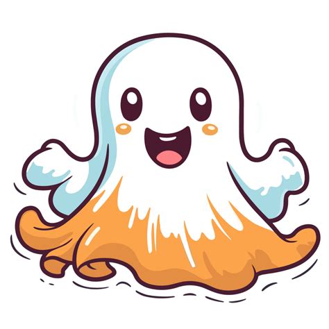 Halloween Boo - Ghost - Ai Generated 24477800 PNG