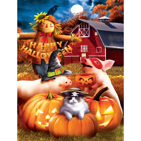 Happy Halloween 1000 Piece Halloween Jigsaw Puzzle | Spilsbury