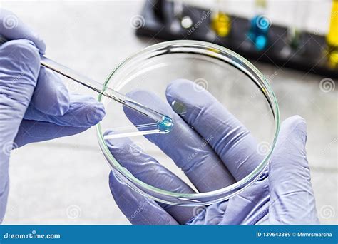 Laboratory Assistant Chemical Analysis. Chemical Laboratory Stock Image ...