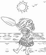Cute Chibi Princess Moana Coloring Page Mitraland sketch template