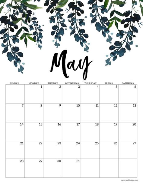 Print this May 2023 calendar page for free to plan and organize your ...