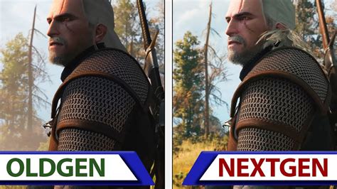 The Witcher 3 | Next-Gen Update Graphics Comparison | Early Gameplay ...