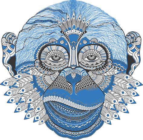 Download Monkey Primate Nature Royalty-Free Vector Graphic - Pixabay