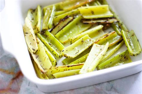 Oven Roasted Celery Fries (Paleo, Vegan, Whole 30) | Roasted celery, Celery recipes, Vegetable ...