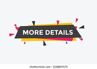 More Details Text Button Web Button Stock Vector (Royalty Free ...