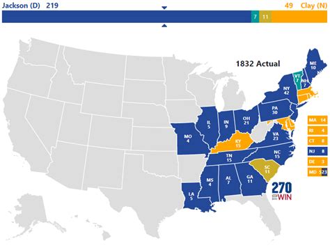 Historical U.S. Presidential Elections 1789-2020 - 270toWin