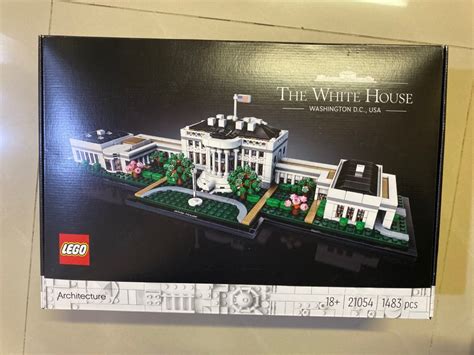 Lego Architecture The White House, 興趣及遊戲, 玩具 & 遊戲類 - Carousell