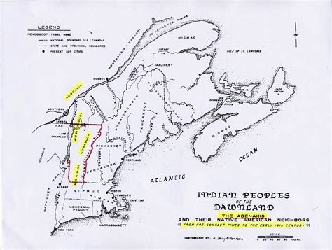 Map of Abenaki range. | Native american history, Native american heritage, Native north americans