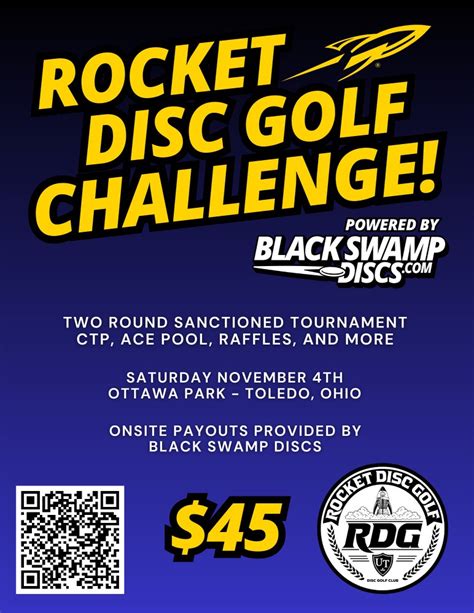 Rocket Disc Golf Challenge 2023 (Powered by Black Swamp Discs) (2023, Rocket Disc Golf) · Disc ...